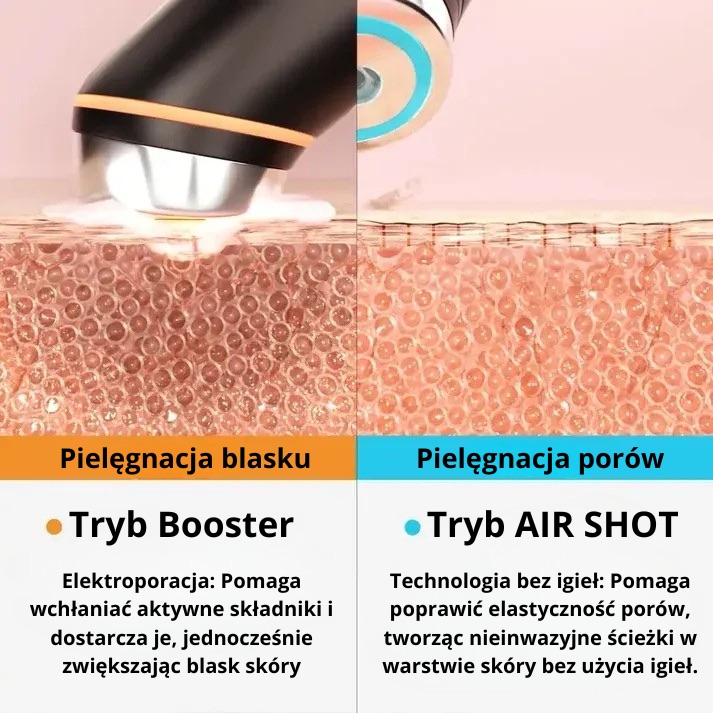 Medicube AGE-R Booster Pro - URZĄDZENIE DO PIELĘGNACJI SKÓRY TWARZY- Pink - obrazek 3