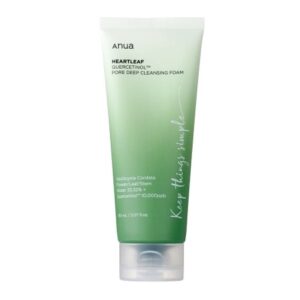 Anua - Heartleaf Pore Cleansing Foam - Oczyszczająca Pianka do Twarzy 150ml
