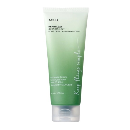 Anua - Heartleaf Pore Cleansing Foam - Oczyszczająca Pianka do Twarzy 150ml