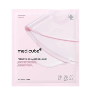 Medicube – PDRN Pink Collagen Gel Mask, – kolagenowa maska do twarzy -1szt
