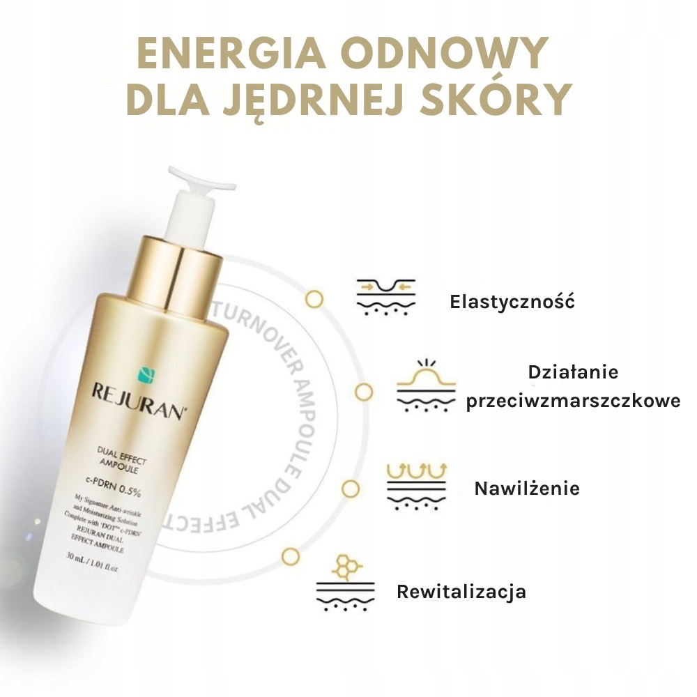 Rejuran Dual Effect Ampoule - Serum c-PDRN Anti-Aging 50ml - obrazek 3